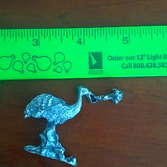 ⚜️ Cradle Pewter Ornament Girl & Baby Doll 1994 Rare - Picture 8 of 16